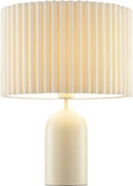 Brilliant velin - tafellamp - 1-lichts - e27 - beige