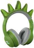 Kidywolf kidyears kinder koptelefoon dino – 85db, bluetooth jack, opvouwbaar, magnetische oortjes, 4+