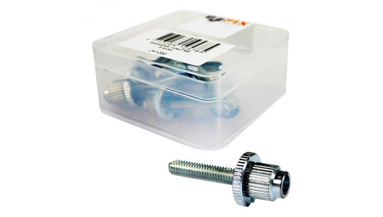 Bofix kabelstelbout m6 messing sleuf per 6