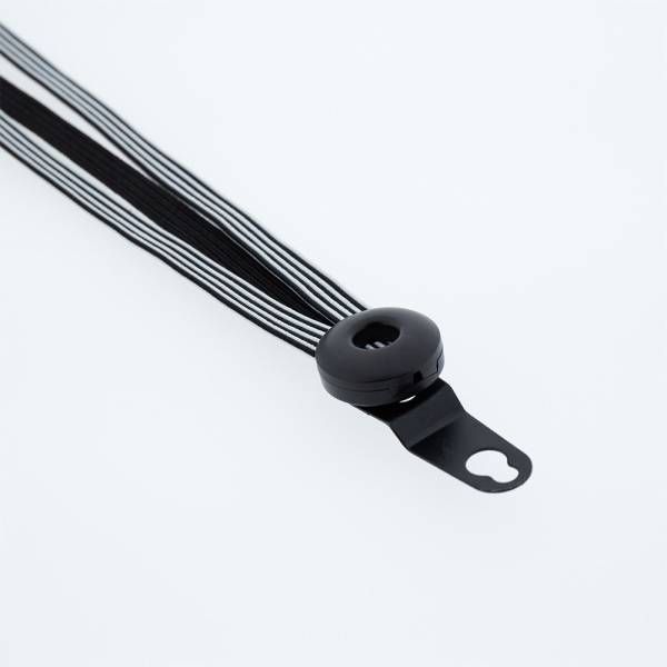 Qibbel Widek Schnellverschluss-Gurt-Trio 16 Zoll schwarz
