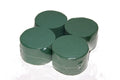 Hbx natural living basic cilinder steekschuim set a 4 stuks ø8x5cm