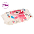 VidaXL Baby-Feuchttücher, 10 Packungen, 720 Tücher