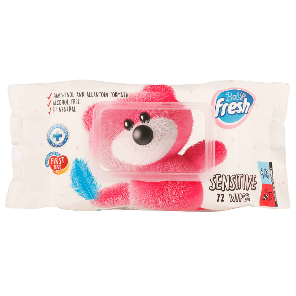 VidaXL Baby-Feuchttücher, 10 Packungen, 720 Tücher