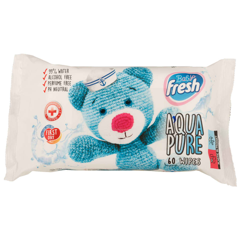 VidaXL Baby-Feuchttücher, 12 Packungen, 720 Tücher