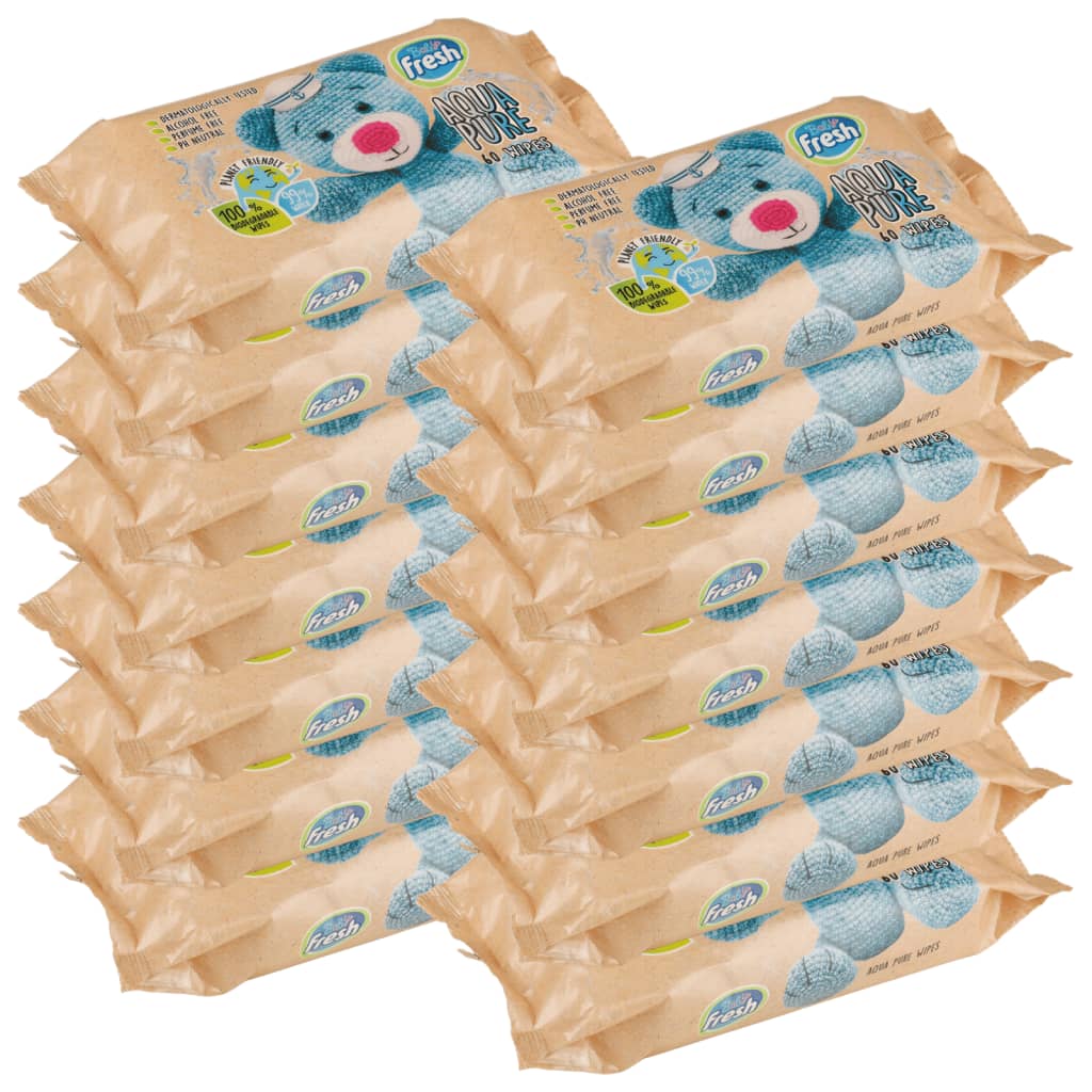 VidaXL Baby-Feuchttücher, 14 Packungen, 840 Tücher