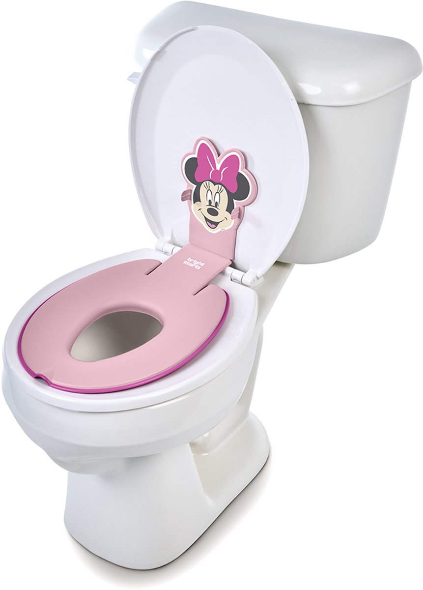 Bright starts toiletverkleiner minnie mouse flip sit - - vanaf 18 maanden