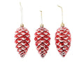 Hbx natural living hangdeco dennenappel set a 3st rood