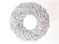 Hbx natural living krans twister d-50 white wash