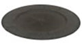 Hbx natural living onderbord melamine ø20xh2cm grijs