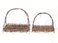 Hbx natural living decoratieschaal natural 2-delig