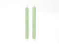 Hbx natural living dinerkaars led vlam 24.5cm groen