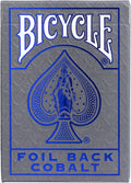 Bicycle metalluxe cobalt rider back - premium speelkaarten - poker - cold foil afwerking - collectible