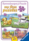 Ravensburger Puzzle – Meine ersten Puzzles – 4-in-1 Bauernhoftierfamilien