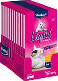 Vitakraft Katzen-Flüssigsnack Huhn Taurin