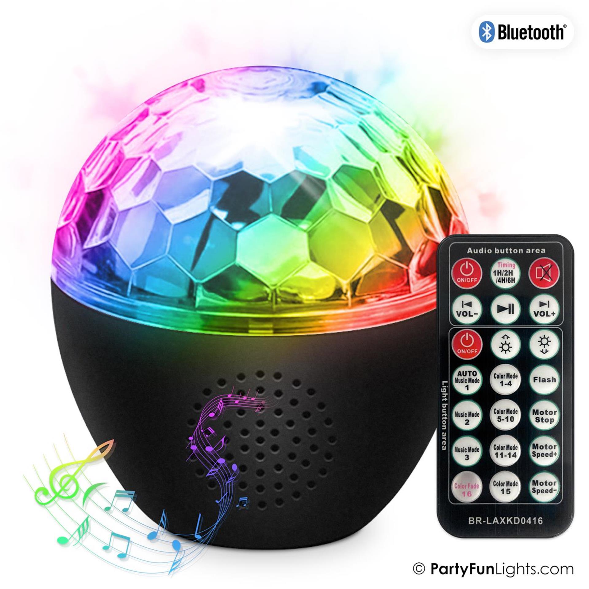 Partyfun lights bluetooth luidspreker party
