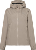 Didriksons varja wns jkt 2 dames outdoorjas - ash brown