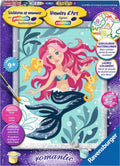 Ravensburger schilderen op nummer zeemeermin glitter