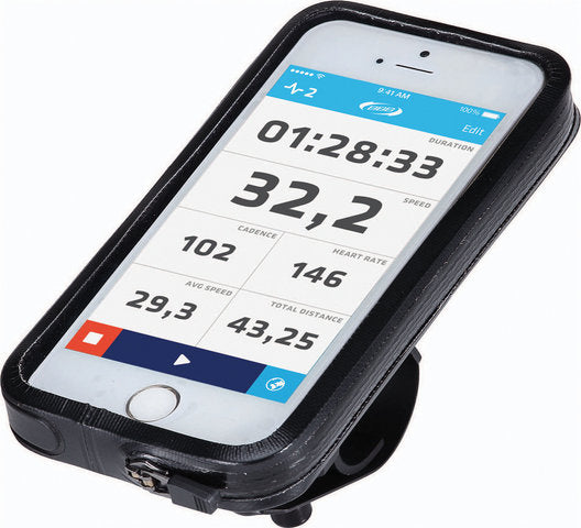 Bbb cycling telefoonhouder fiets universeel - guardian - smartphone houder waterbestendig - maat l 80 x 158mm - bsm-11l