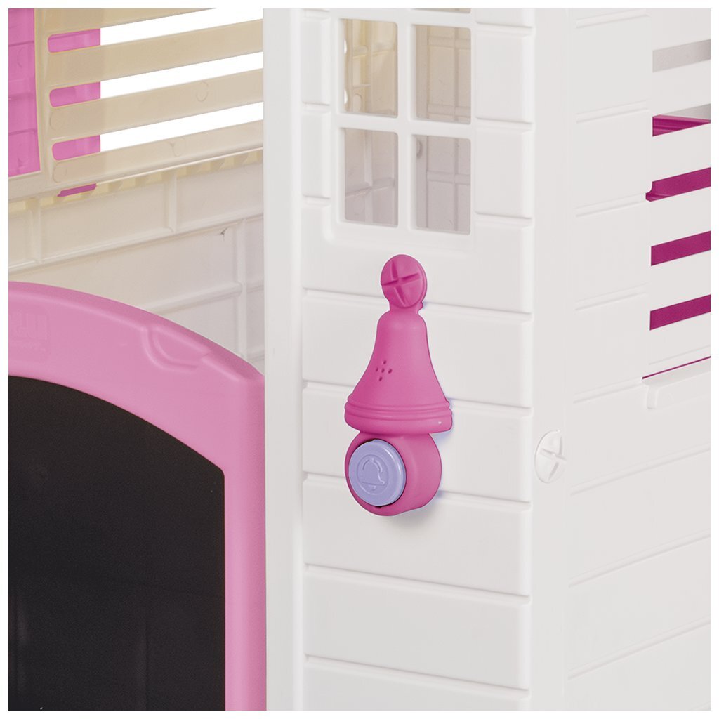 Dolu tuin speelhuis met accessoires roze paars 140x127x107.5 cm