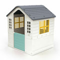 Dolu Spielhaus weiß blau gelb 109x95x87,5cm
