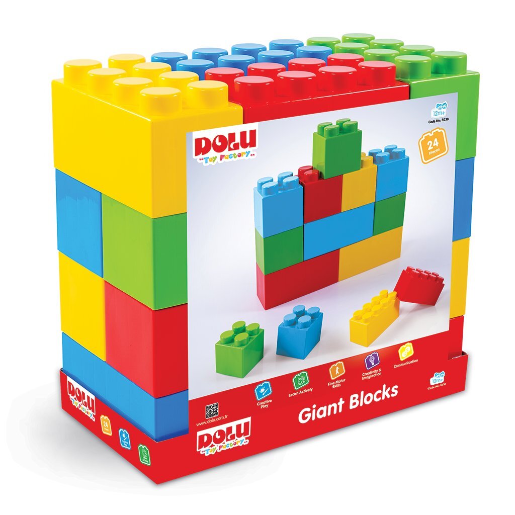 Bouwblokken xxl - 24st.