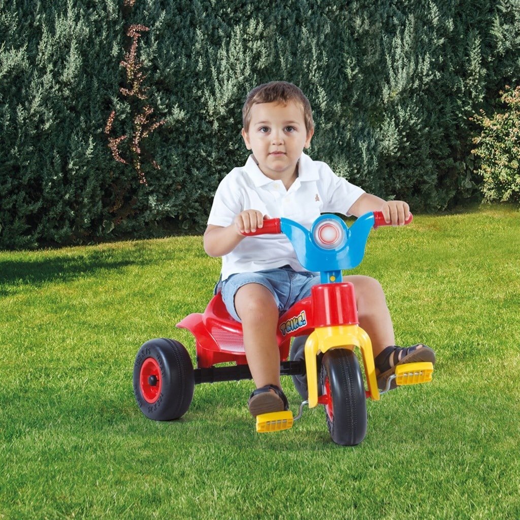 Dolu trike driewieler rood blauw geel 49x42x60 cm