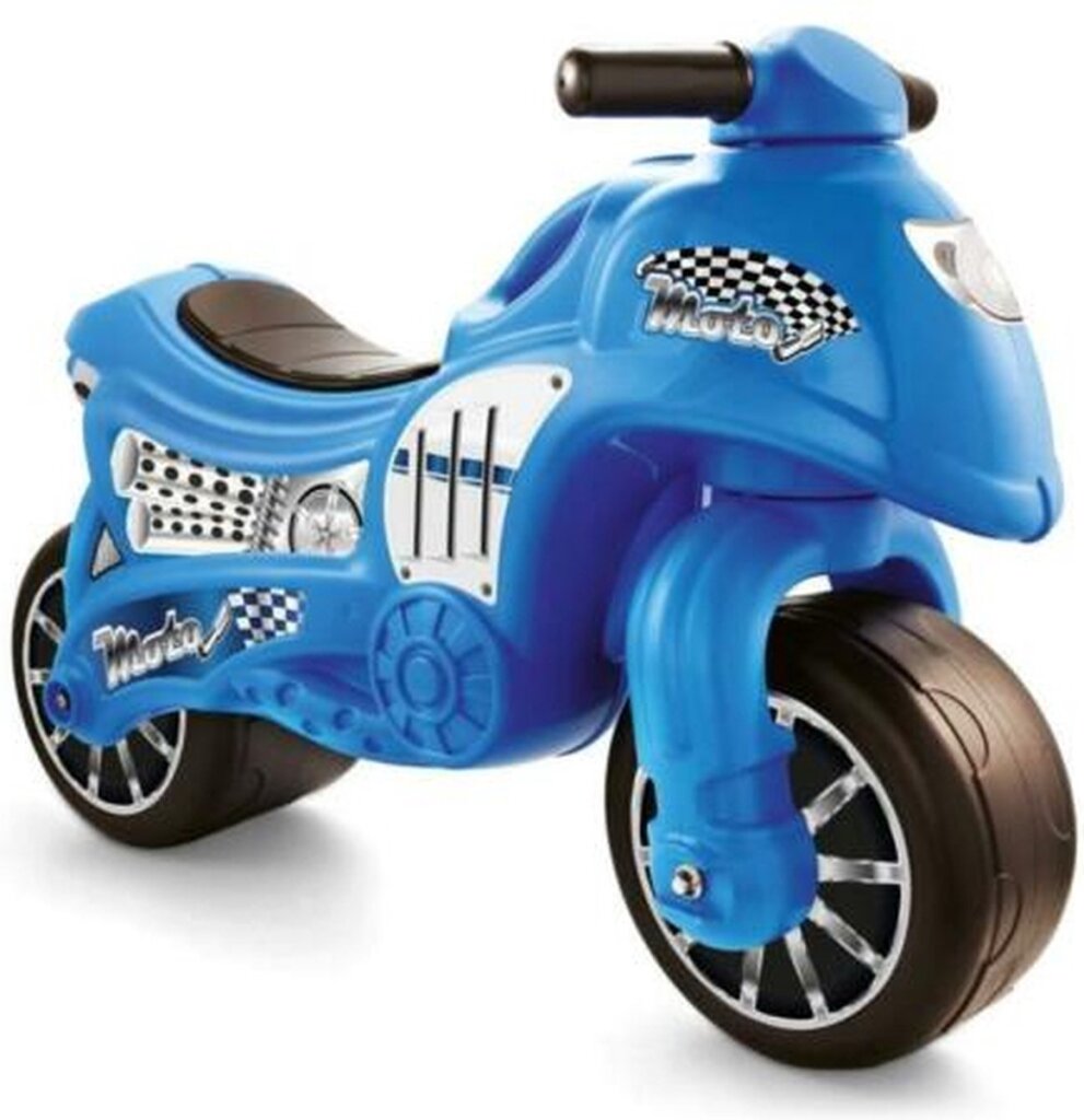Dolu, mein erstes Laufmotorrad, blau