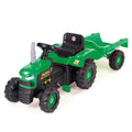 Dolu Trettraktor mit Anhängerhupe, grün-schwarz
