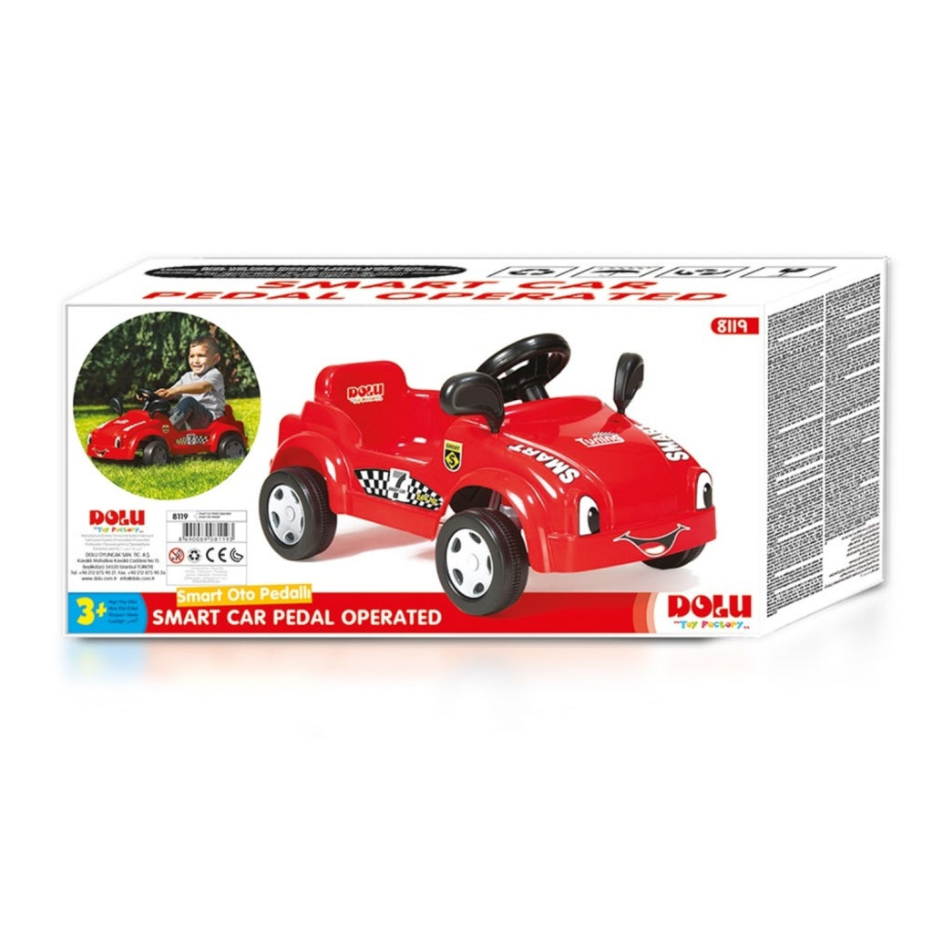 Dolu Smart Car Tretauto 42x79x49 cm rot