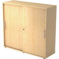 Bach schuifdeurkast hammerer 1753s re melamine 120x40x110cm esdoorn