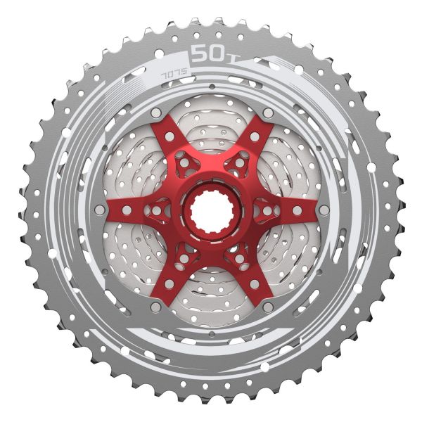 Kassette 11-fach Sunrace CSMX8 11-42T - silberrot