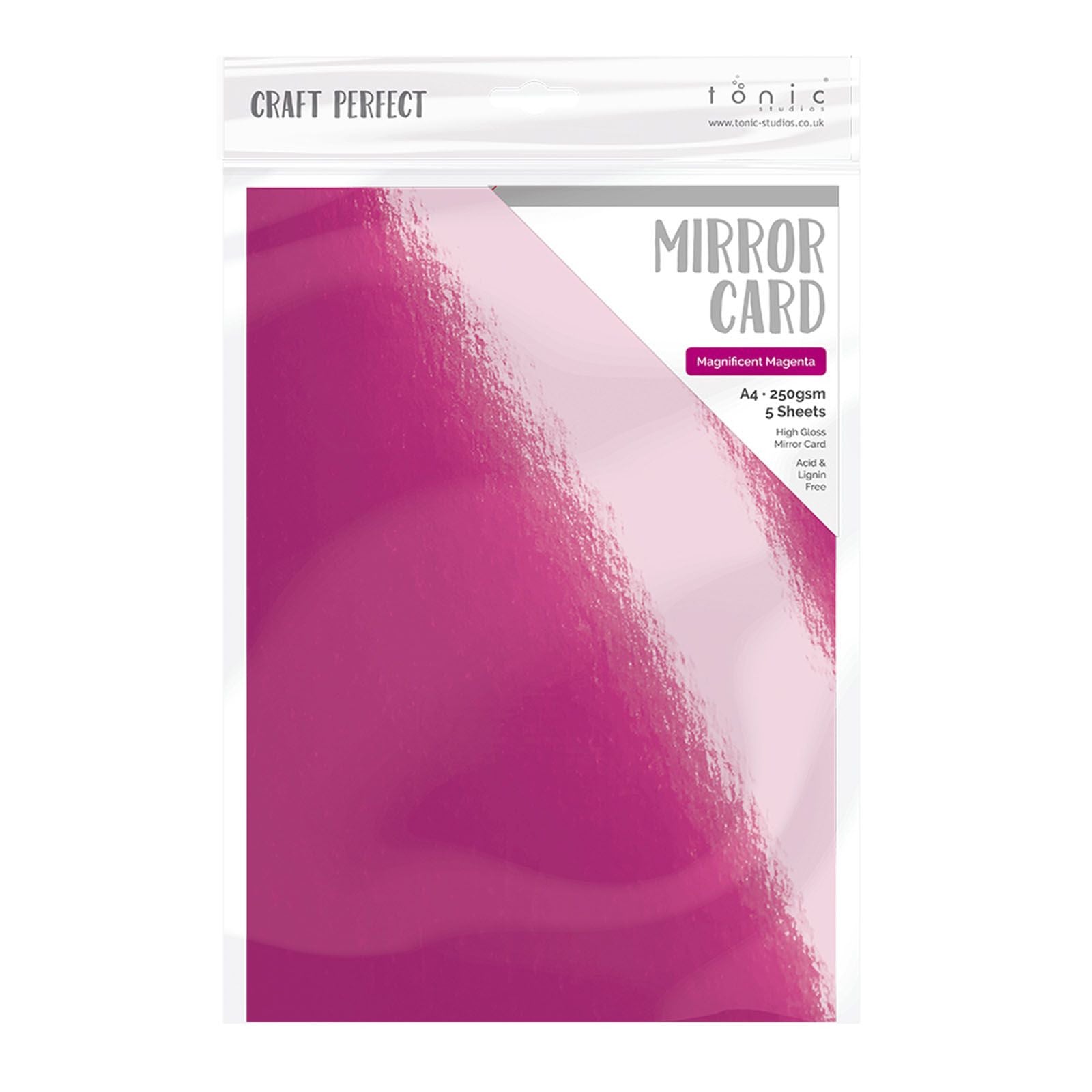 Craft perfect by tonic studios craft perfect • spiegel kaart magnifica magenta
