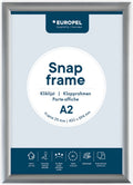 Europel kliklijst – posterlijst – a2 – 42 x 59,4 cm – 25mm – aluminium – zilver