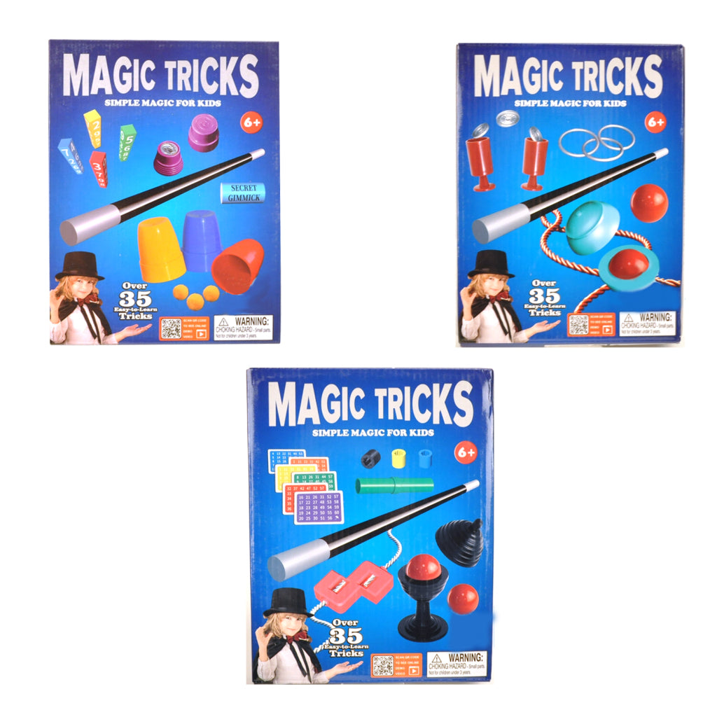 Grundlegende Zaubertricks, 35 verschiedene Tricks