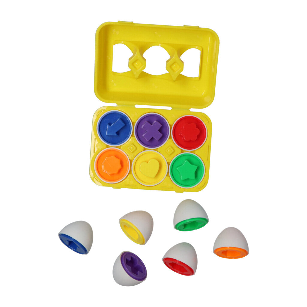 Einfaches Puzzle-Eierformensortiergerät