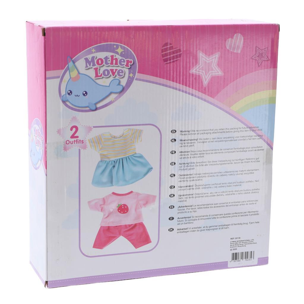 Babypuppe „Basic Mother Love“ + Zubehör