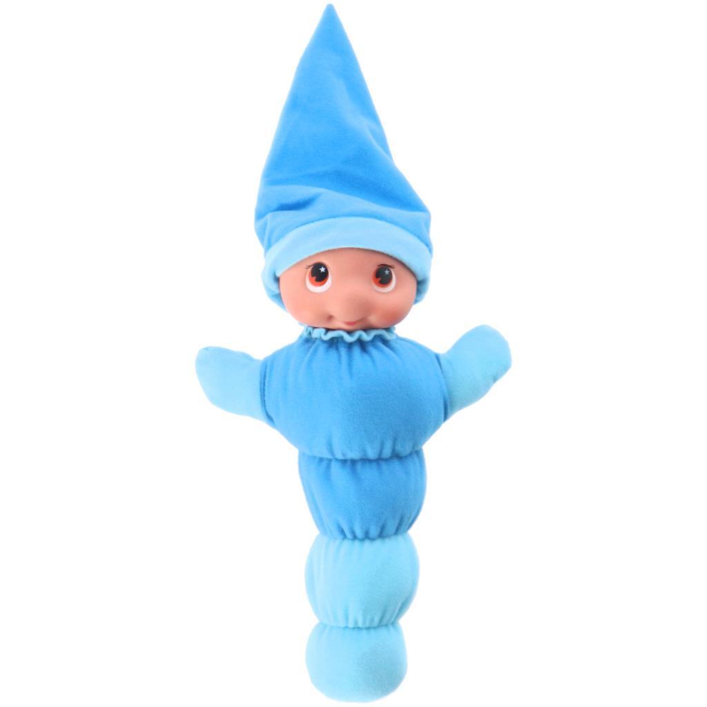 My beautiful dolls room pop gloeiworm 28 cm met licht en geluid 2 assorti | 2 stuks