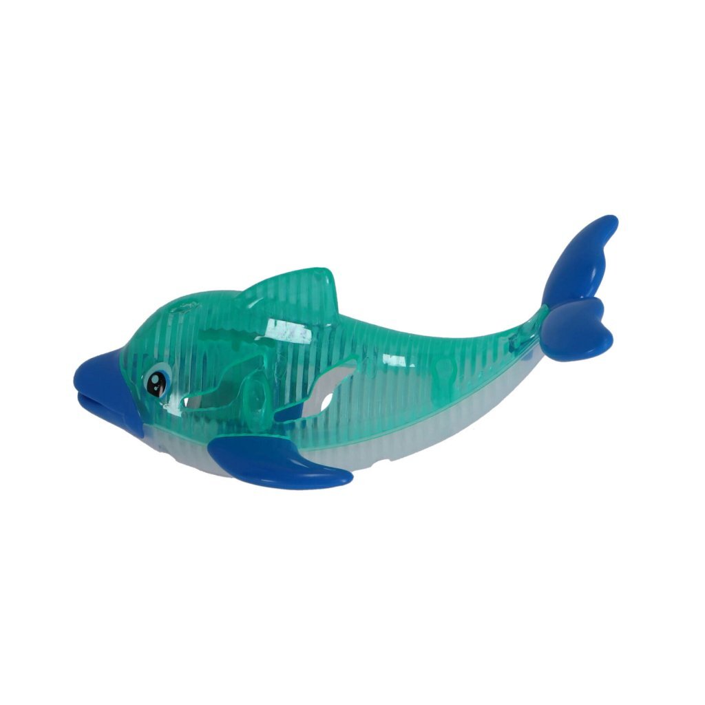 Tauchender Delfin mit Licht
