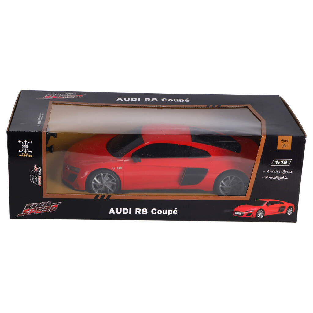 Kool Speed ​​RC Audi R8 V10 Coupé; 1:16 + Hell Rot