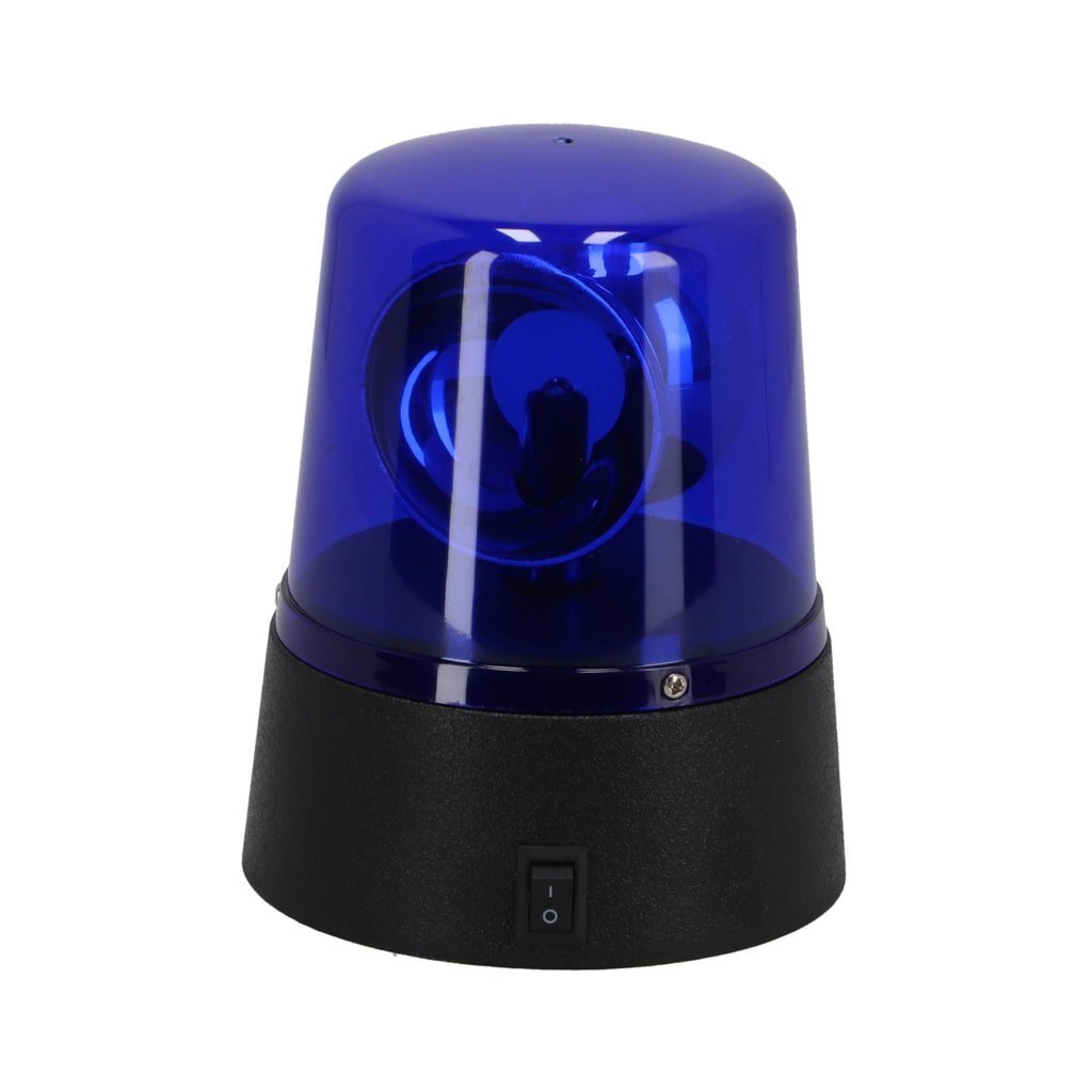 Overige merken politie zwaailicht 11 cm blauw