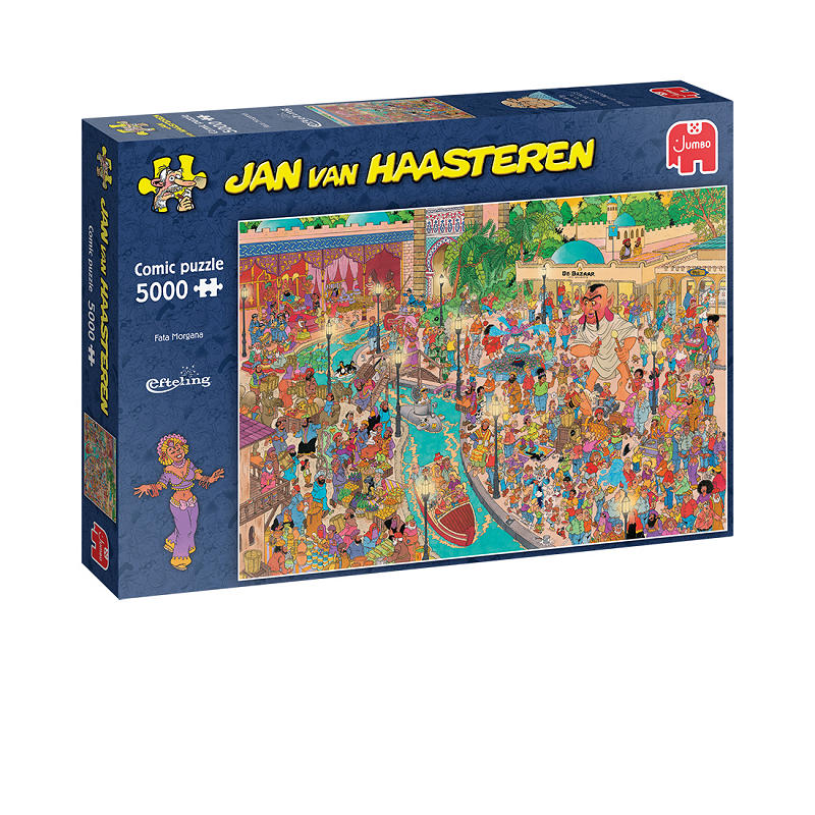 Jan Van Haasteren Puzzle - Efteling Fata Morgana, 5000 Teile.
