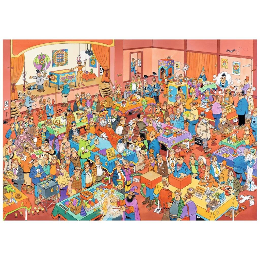 Jumbo puzzel jvh de goochelbeurs 1000pcs