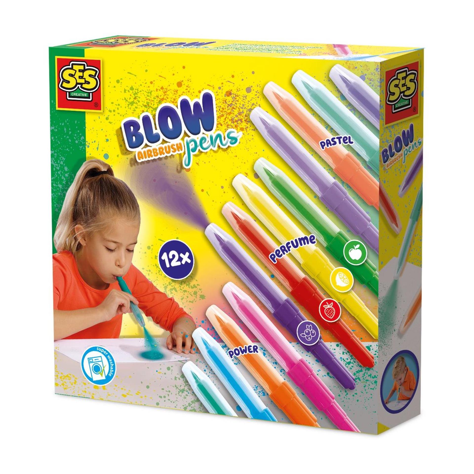 Ses blow airbrush pens power pastel