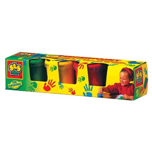 Ses Fingerfarben, 4 Farben, 150 ml