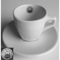 Intermezzo Espressotasse und Untertasse, Alex Meijer Logo, 3-teilig