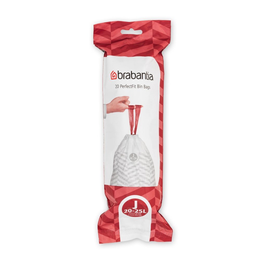 Brabantia afvalzak j 23l 20 zakken