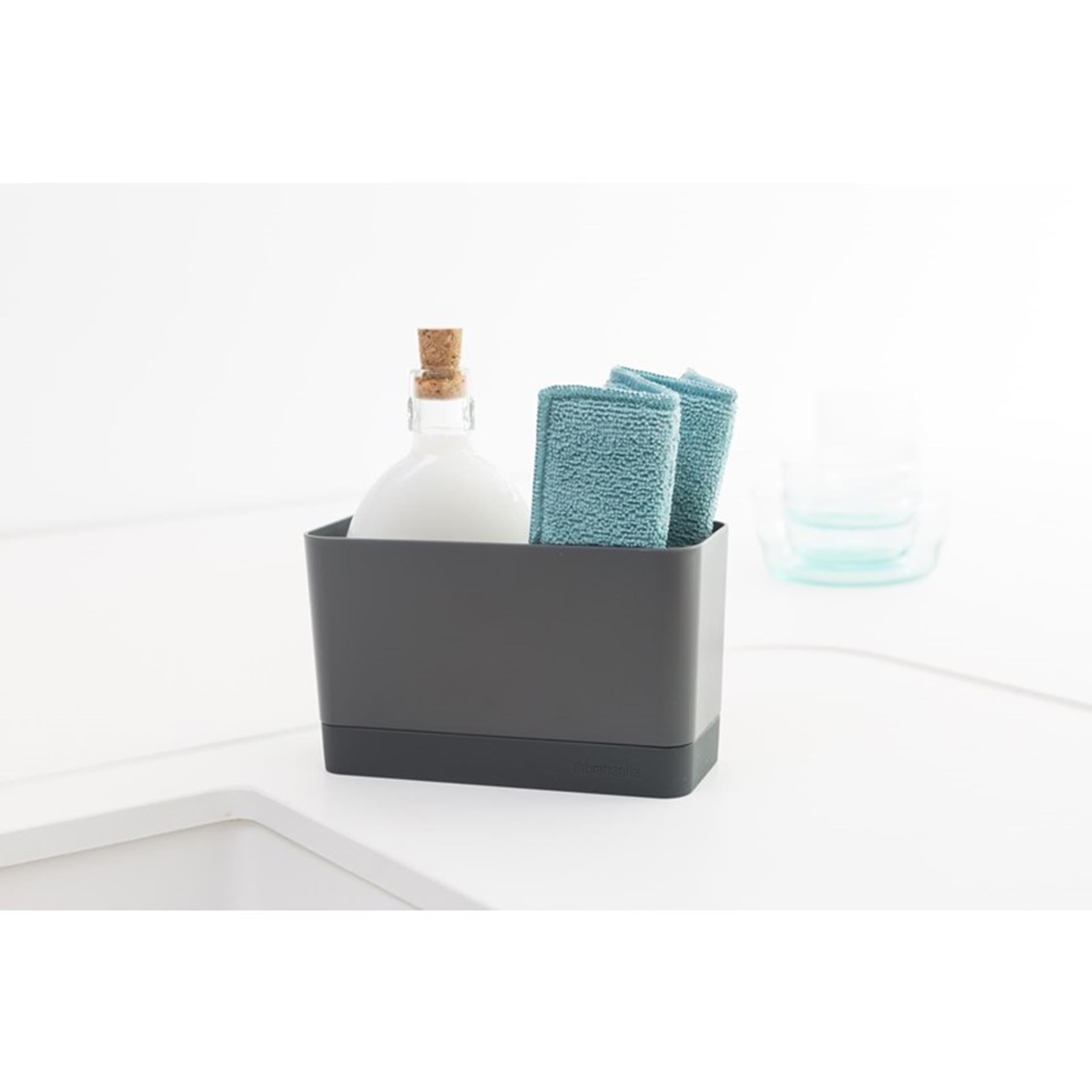 Brabantia aanrechtbakje donker grijs