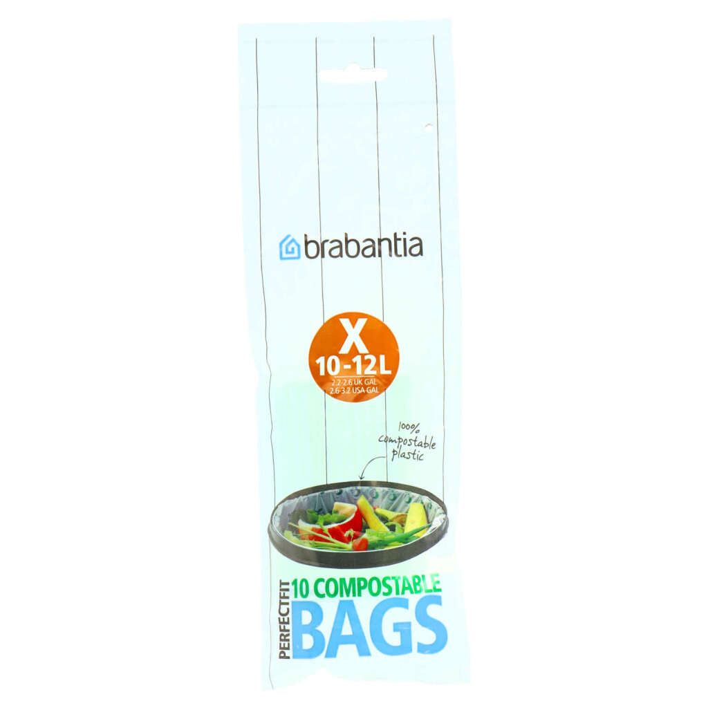 Brabantia Kompostbeutel 10-12 l, 10 Stück