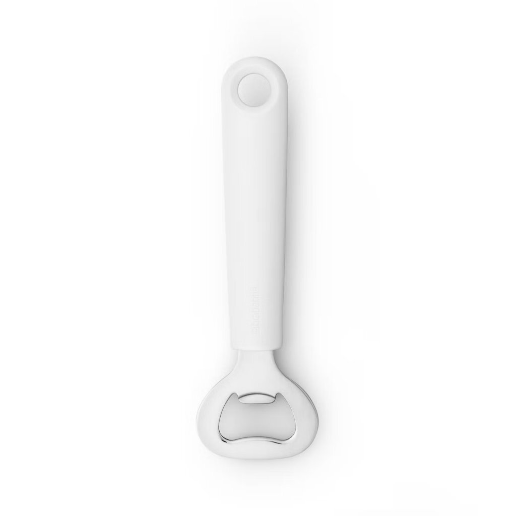 Brabantia Lecker+ Flaschenöffner weiß Edelstahl
