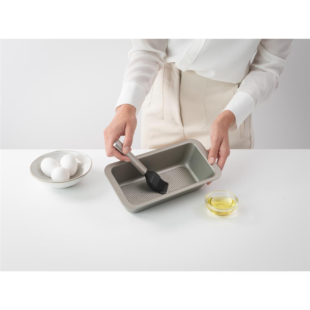 Brabantia Profil-Backpinsel Silikon Edelstahl